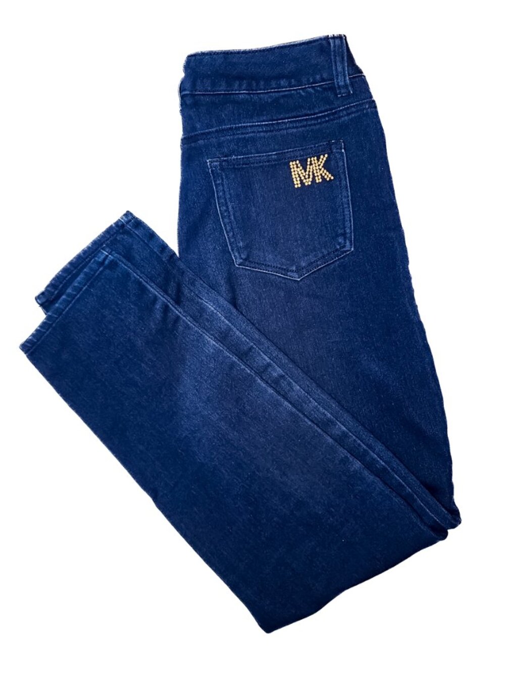 Michael Kors dark wash blue skinny jeans, women's size 4